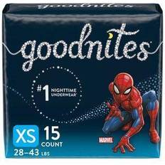 Baby Nests Goodnites Boys Nighttime Bedwetting Underwear XS (28-43 lb. 15 Ct