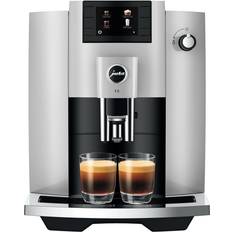 Jura Integrated Coffee Grinder - Integrated Milk Frother Espresso Machines Jura E6 Platinum