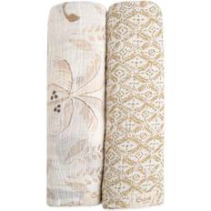 Baby Nests & Blankets Crane 2-Pack Kendi Multicolor Swaddle Blankets Multi 0-24 Months