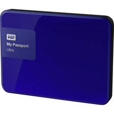 3tb external hard drive Hard Drives WD 3TB Blue My Passport Ultra Portable External Hard Drive USB 3.0 WDBBKD0030BBL-NESN