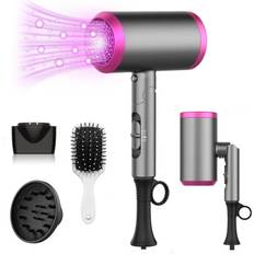 Travel Size Hairdryers Roykoo Ionic Hair Dryer