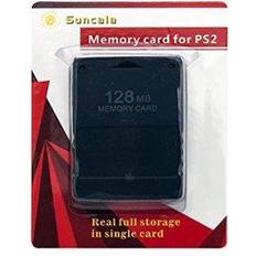 Playstation card PlayStation 4 Games Suncala 128MB Memory Card for Playstation 2, High Speed Memory Card for Sony PS2