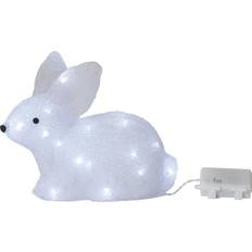 Kristall Weihnachtsbeleuchtung Star Trading Crystal rabbit Gennemsigtig Weihnachtsleuchte