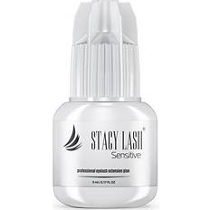 Stacy Lash Sensitive Eyelash Extension Glue (0.17fl.oz/5ml) Black Cyanoacrylate Adhesive for Individual Eyelash Extensions/ Low Fumes Professional Use Only