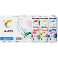 Celsius Sports & Energy Drinks Celsius Sparkling Vibe Essential Energy Variety Pack