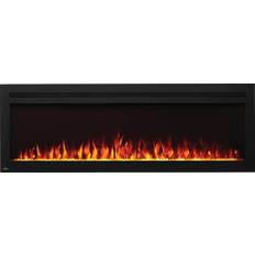 Electric fireplaces wall mounted Napoleon Purview 60 in. Wall-Mount Electric Fireplace in Black