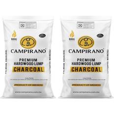 Campirano Premium Hardwood Black Lump Grill Smoker Charcoal 40lb Bag