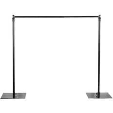 Light & Background Stands BalsaCircle Black 10 feet x 10 feet Heavy Duty Adjustable Pipe Drape Kit Backdrop Support Stand Party Photo