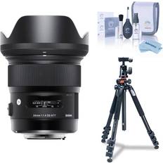 Sigma 24mm f/1.4 DG HSM ART Lens for Nikon F-Mount Bundle Pro