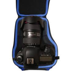 Camera Bags Alltravel DSLR Camera case compatible with Canon EOS REBEL T7, T7i, T6, T8i, SL3, EOS 2000D, 4000D, 90D, EOS M50 Mark II, EOS 5D, 6D ; Nikon D5600, D3500, D7500; Panasonic LUMIX FZ300, FZ1000