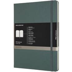 Moleskine PRO X-Large Hard Cover Notebook, Ruled, 192 Forest