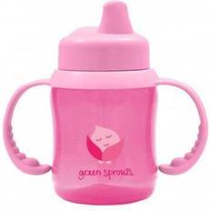 Green Sprouts Baby Bottles & Tableware Green Sprouts Non-Spill Sippy Cup Pink 1 Cup