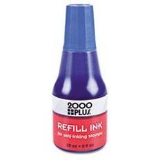 Stamps & Stamp Supplies Cosco Self-Inking Refill Ink, Blue, 0.9 oz. Bottle