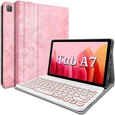 Tab a7 10.4 case keyboard Wineecy Backlit Keyboard Case for Galaxy Tab A7 10.4"