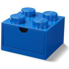 Blå Oppbevaringsbokser Room Copenhagen Bright - LEGO 2x2 Blue Desk Drawer