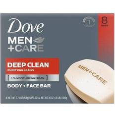 Bar Soaps Unilever Men+Care Deep Clean Body and Face Bar Soap - 8pk