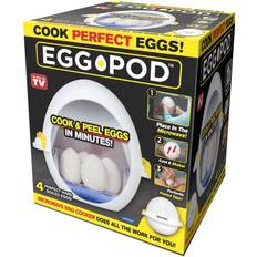 Egg Boilers As Seen On TV Egg Pod White Egg