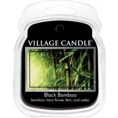 Green Wax Melt Village Black Bamboo Wax Melt Scented Candle