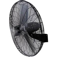 Cold Air Fans Wall-Mounted Fans Vie Air 30 Black Tilting Mountable Heavy-Duty Commercial Strength Oscillating Wall 3 Speed