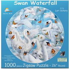 Sunsout Swan Waterfall 1000 Pieces