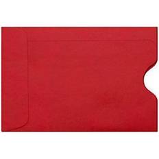 LUX Credit Card Sleeve (2 3/8 x 3 1/2) 250/Pack Ruby Red (LUX-1801-18-250)