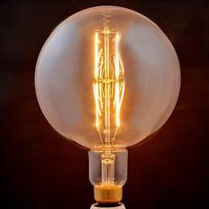 Lindby E27 filament LED bulb 8W 800 lm 1800K amber globe