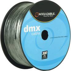 Electrical Cables Accu-Cable AC3CDMX300 3-pin DMX Cable 300' Spool
