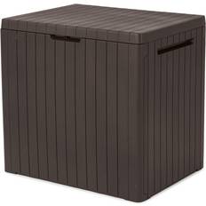 Keter storage box Patio Furniture Keter City Lawn and Storage Resin Deck Box (Building Area )