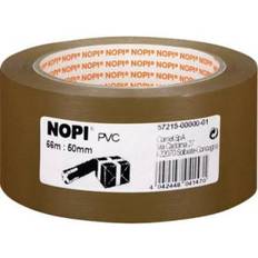 TESA Nopi 57215-00000 Packaging tape Nopi Brown (L x W) 66 m x 50 mm 1 pc(s)