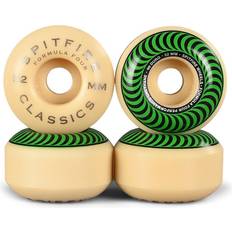 Spitfire Formula Four Classic Skateboard Wheels white/green classic swirl (99d) 52mm white/green classic swirl 99d 52mm