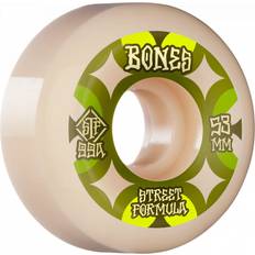 Bones Wheels Bones Wheels Unisex's STF Retros 99A V5 Sidecut Skateboard Wheels, White, 53 mm (WSCAERV55399A4)