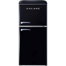 Black retro fridge Galanz GLR40TBKER Retro Compact Black