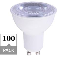 Dimmable Fluorescent Lamps Simply Conserve 50-Watt Equivalent MR16 with GU10 Base LED Light Bulb 5000 (K) in Bright White (100-Pack)