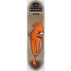 Toy Machine Skateboard Deck Leo Romero Pro (Insecurity) Brun/Orange 8.38"