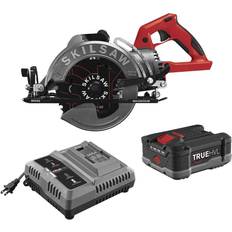 Cordless Worm Drive Saw Kit With TRUEHVL Battery and Quick Charger and SKILSAW Blade