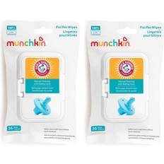 Munchkin Baby Skin Munchkin Arm & Hammer Pacifier Wipes, 2 Pack, 72 Wipes