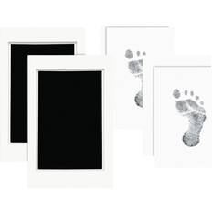 Pearhead Hand & Footprints Pearhead Newborn Baby Handprint or Footprint “Clean-Touch” Ink Pad, 2 Uses, Blue