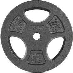 Weight Plates CAP Barbell Standard 1-Inch Grip Weight Plates, Single, Black, 10 lb