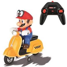Carrera RC Toys Carrera RC Official Licenced Super Mario Odyssey Scooter 1: 20 Scale 2.4 Ghz Remote Radio­ Control Car with Rechargeable Lifepo4 Battery­ Kids Toys Boys/Girls