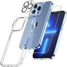 Tauri 5 in 1 Defender Case with 2 Screen Protector + 2 Camera Lens for iPhone 13 Pro