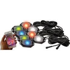 Party Machines Race Sport LED Rock Lights RS8PRGBW