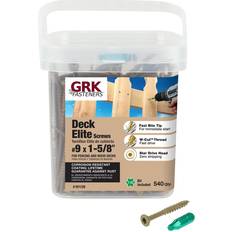 Decks GRK #9 x 1-5/8 in. Star Drive Bugle Head Deck Elite Wood Deck Screw (540-Pack)
