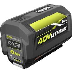 Ryobi Batteries Batteries & Chargers Ryobi 40-Volt 6.0 Ah High Capacity Lithium-Ion Battery
