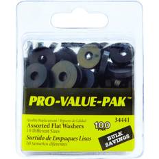 Patio Cleaners Danco 100-Piece Assorted Flat Washer Set, Black