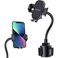Mobile Device Holders Lopnord Car Phone Holder Mount Cup Holder, Phone Mount for Car Compatible with iPhone 13/iPhone 14 Pro/13 Pro/Samsung Galaxy S22/S21/S20, Cell Phone Holder Car Flexible Gooseneck Phone Holder for Car
