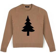 Dame - Julegensere by Benson Christmas Sweater - Nature