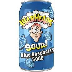 Brus Warheads Sour Blue Raspberry Soda 330ml
