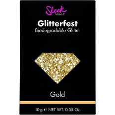 Sleek Makeup Körper-Make-up Sleek Makeup Glitterfest Biodegradable Glitter Gold Gold colour