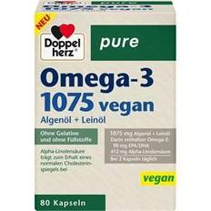 Fettsäuren Doppelherz Health Cardiovascular Omega-3 1075 Vegan