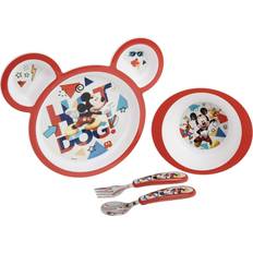 The First Years Baby care The First Years Disney Baby Mickey Mouse Feeding Set, 4 Pieces